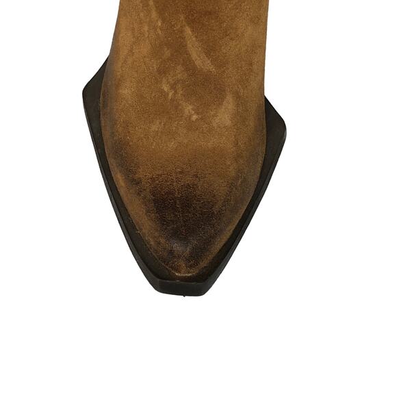 Divine Follie Brown Suede Boots Size 38 (7) - Picture 2 of 7